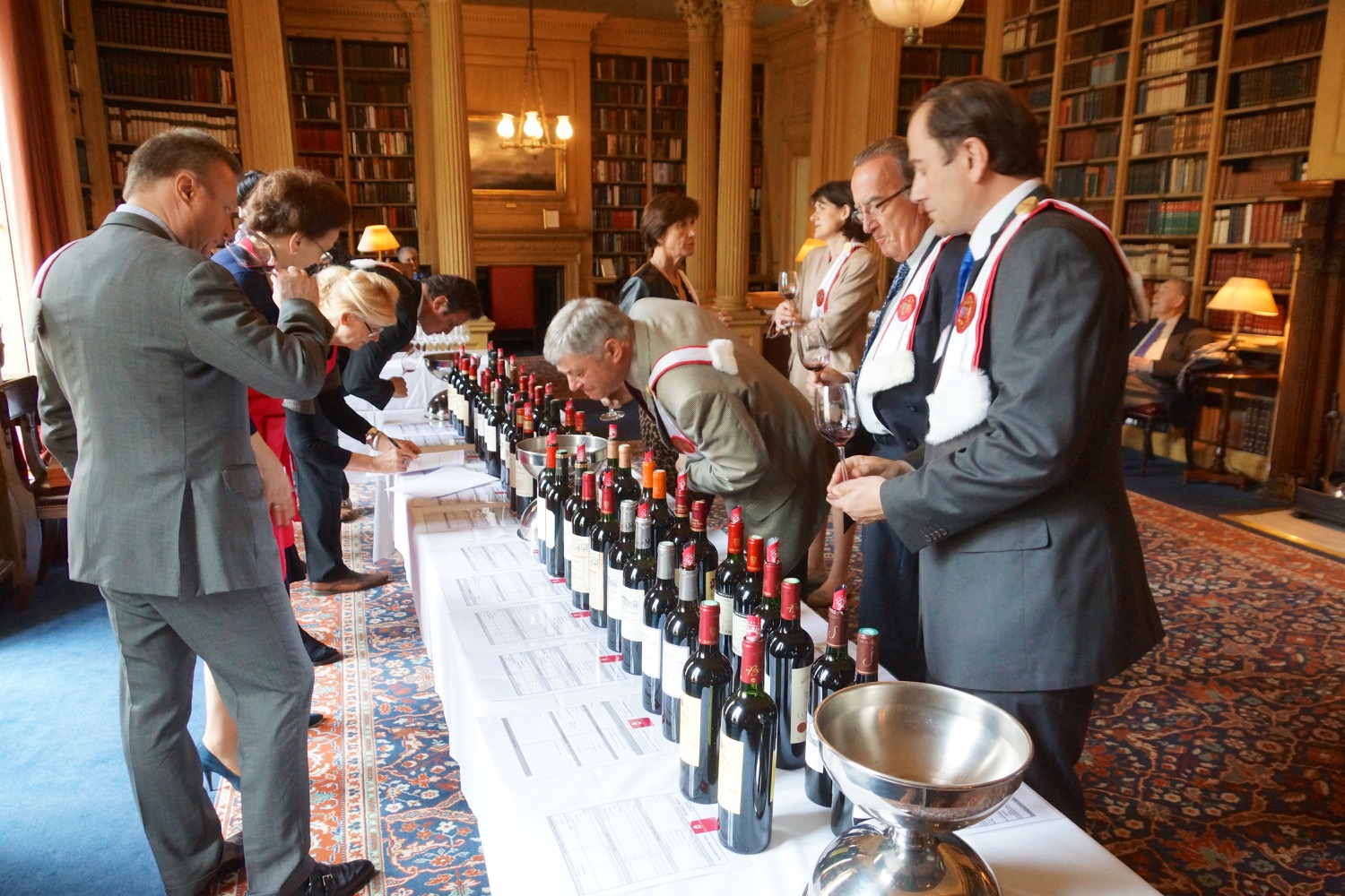Tasting at the Travellers' Club, Pall Mall